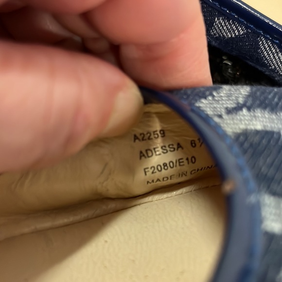 Coach monogram ballet flats, Adessa, size 6.5 - Picture 10 of 11